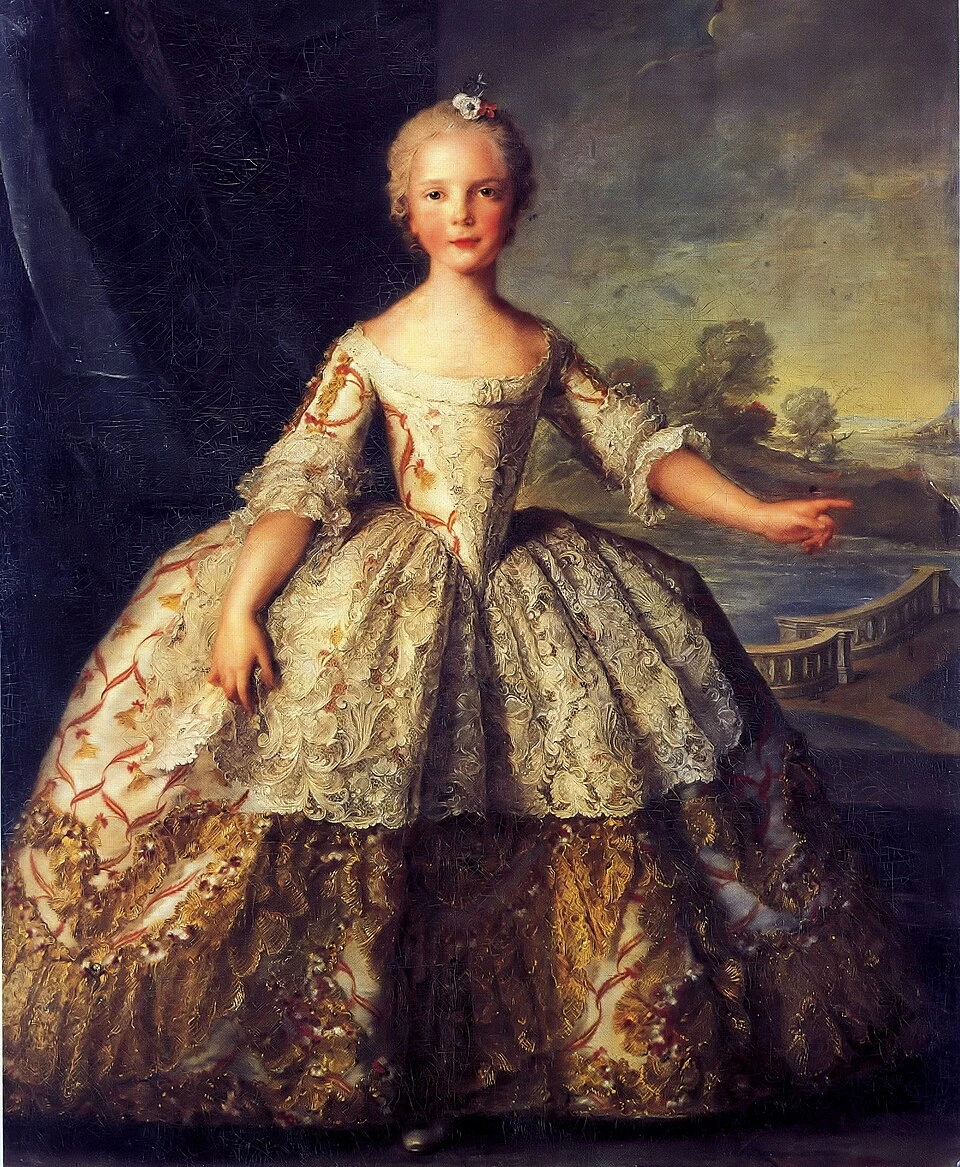 Isabelle de Bourbon, infante de Parma - Reggia di Versailles
